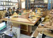 Antisipasi Kenaikan Harga Bahan Pokok, Tim Pengendalian Inflasi Gelar Rakord Melalui Zoom Meeting