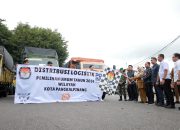 Hari Ini Logistik Pemilu Tahun 2024 Didistribusikan, Pj Wali Kota Melepas dari Gudang KPU Kota Pangkalpinang