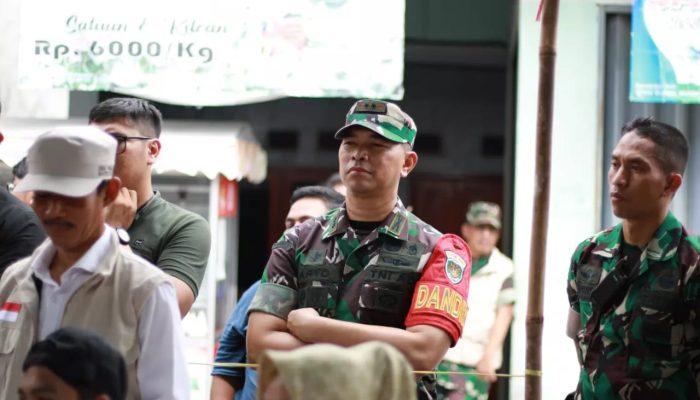 Dandim 0623/Cilegon Dampingi Danrem 064/MY Monitoring Pemilu