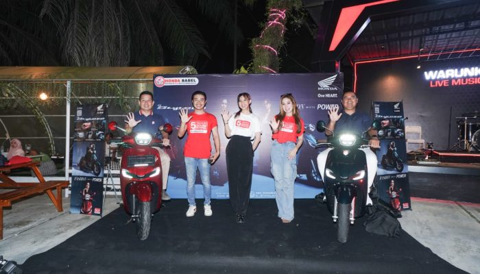 New Honda Stylo 160 Resmi Mengaspal di Babel, Langsung Pikat Masyarakat Bangka Belitung