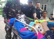 Tiga Tahun Mengidap Kanker, Babinsa Koramil 2305/Cinangka Bantu Warganya