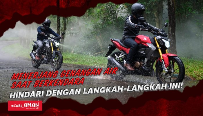 Tips Aman Berkendara Saat Menerjang Genangan Air, Hindari Bahaya dengan Langkah-Langkah Ini!