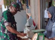 Babinsa Koramil 2301/Cilegon, Puan Ter Mendata Pedagang Kecil