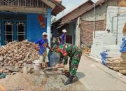 Babinsa Koramil 2303/Pulomerak, Karbak Pembangunan Rumah Warga