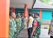 Babinsa Koramil 2301/Cilegon, Puan Ter Pelatihan Baris Berbaris