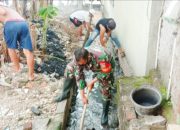 Babinsa Koramil 2301/Cilegon, Karbak Pembersihan Kampung