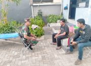 Babinsa Koramil 2307/Ciwandan, Komsos Membahas Tentang Kegiatan Gotong Royong
