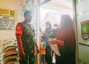 Babinsa Koramil 2303/Pulomerak, Puan Ter Pembagian Bansos