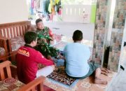 Babinsa Koramil 2302/Bojonegara, Komsos Membahas Giat Gotong Royong Bulanan