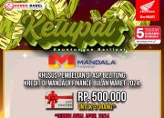 Sambut Ramadhan, Honda Babel Cabang ASP Belitung Bagi-bagi Ketupat dan Voucher THR