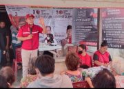 Jaga Kesehatan Masyarakat, PDI Perjuang Pangkalpinang Gelar Pelayanan Gratis