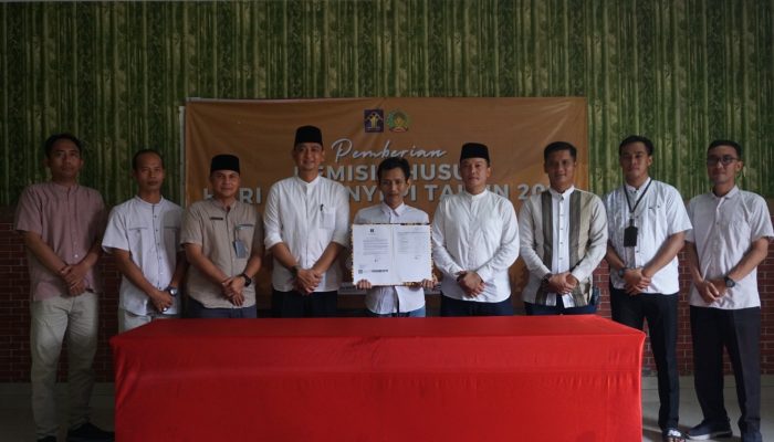 Sorak!! 1 Orang Warga Binaan Berkelakuan Baik, Lapas Cilegon memberikan Remisi Khusus Keagamaan Hari Raya Nyepi
