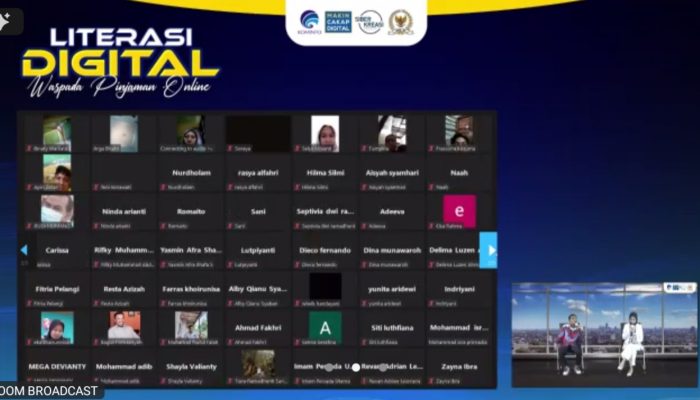 Ditjen APTIKA Kemkominfo RI dan Komisi I DPR RI Gelar Literasi Digital Bahas Waspada Pinjaman Online