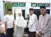 Safari Ramadhan Ke Masjid Al-Hasanah Yang Sedang Dibangun, Pemkot Pangkalpinang Berikan Bantuan Dana Hibah