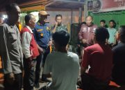Gercep Lurah Kota Jaya, Polsek Kota dan Babinsa Dalam Melakukan Giat Pengamanan dan Ketertiban