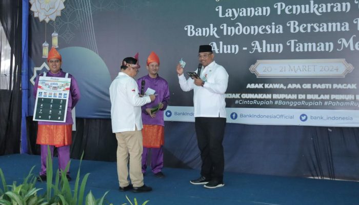 Pj. Gubernur Kepulauan Bangka Belitung Luncurkan Semarak Rupiah Ramadhan dan Berkah Idul Fitri