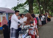 Kepsek UPT SMPN 5 Bangkala Sirajuddin, Selenggarakan Program OSIS Dirangkaikan dengan Bukber