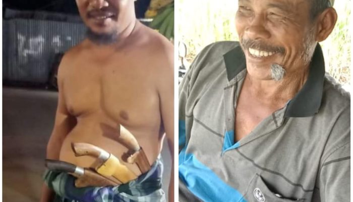 Ini Tampang Pelaku Pengeroyokan Mantan Imam Desa Balangtanaya Belum Tertangkap