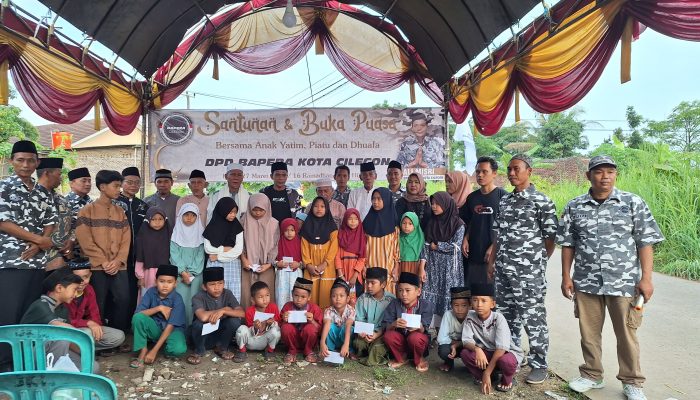 Momen Berkah: Bapera Kota Cilegon Mengadakan Acara Santunan Anak Yatim