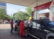 Antisipasi Kecurangan BBM, Polda Babel Rutin Lakukan Pengamanan dan Pengecekan ke SPBU