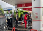 Menjaga Ketersediaan BBM dan Mengantisipasi Terjadinya Kecurangan di SPBU, Polres Bangka Lakukan Patroli Rutin