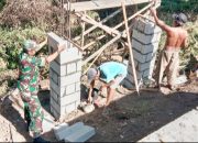 Babinsa Koramil 2302/Bojonegara, Karbak Pembangunan Rumah Warga