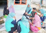 Babinsa Koramil 2306/Mancak, Puan Ter Pendataan Kegiatan Ibu-Ibu PKK