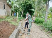 Babinsa Koramil 2306/Mancak, Karbak Pembangunan Rumah Warga