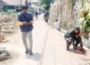 Babinsa Koramil 2303/Pulomerak, Karbak Pembersihan Saluran Air
