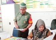 Babinsa Koramil 2304/Anyer, Puan Ter Pendataan Bansos