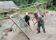 Babinsa Koramil 2304/Anyer, Karbak Pembangunan Rumah Warga