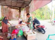 Babinsa Koramil 2302/Bojonegara, Puanter Pendataan Harga Sayuran