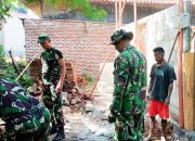 Babinsa Koramil 2302/Bojonegara, Karbak  Pembangunan Rumah Warga