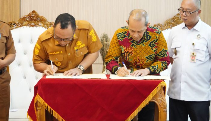 Walikota Cilegon Melakukan Penandatanganan MoU Dengan PT NDS Untuk  Meningkatkan Layanan Informasi Digital