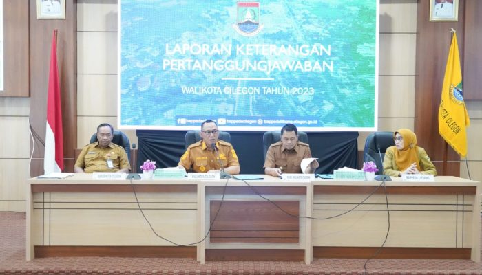 Pembahasan LKPJ 2023 : Walikota Cilegon Meminta Agar OPD Lakukan Sosialisasi Program Pembangunan