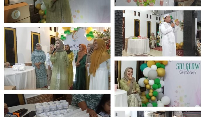 Sang Onwer Hebat, Sri Reski Ulandari Gelar Grand Opening Sri Glow Skincare Sekaligus Buka Puasa Bersama