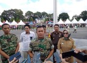 Jelang Lebaran, Korem 045/Gaya Gelar Bazar TNI Serentak 