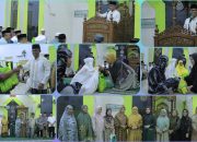Pastikan Penyaluran Paket Sembako Terarah, Pj. Bupati Takalar Didampingi Pj. Ketua TP. PKK Tarwih Bersama Mayarakat Miskin Ekstrim di Galesong Selatan