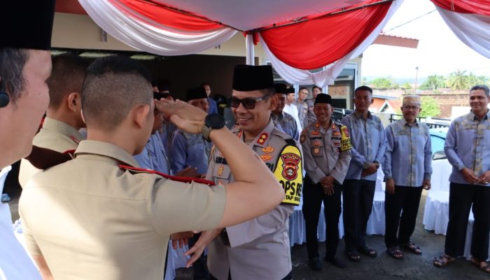 Halal Bihalal Kapolres Lahat dengan Forkopimda Lahat