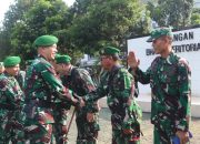 Upacara 17 an : Dandim 0623/Cilegon Letkol Inf Aryo Priyoutomo, S.I.P Membacakan Amanat dari Panglima TNI Jendral TNI Agus Subiyanto