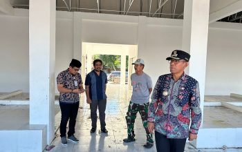 Pj Bupati Takalar Tinjau Pembangunan Pasar Rakyat Galesong yang Telah Rampung 100%