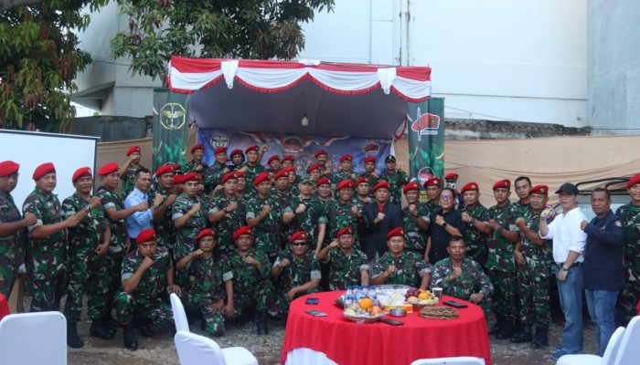 Syukuran HUT Kopassus ke 72 : semoga Saling Support Baik Dalam Kedinasan Maupun di Dalam Bermasyarakat