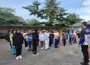 Sat Lantas Polres Bangka Mengenalkan Peraturan Rambu Rambu Lalu Lintas kepada Polisi Sahabat Anak dan Polisi Cilik