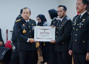 Peringatan Hari Bakti ke-60 Tahun 2024 Kemenkumham Babel mengikuti Upacara