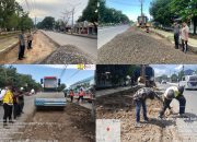 Jelang Pembukaan MTQ Ke XXXVIII, Pj. Bupati Takalar Pantau Pengaspalan Bahu Jalan Poros Takalar