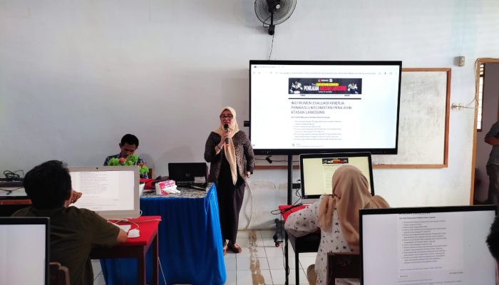 27 Peserta Existing Panwascam se-Kab. Takalar Ikuti Tes Evaluasi Kinerja Penilaian Atasan Langsung