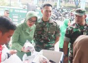 Sambut Hari Raya Idul Fitri, Kodim 0623/Cilegon Gelar Bazar Murah