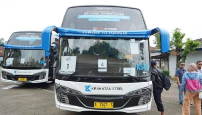 Krakatau Steel Berangkatkan Mudik Gratis 2024