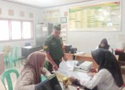 Babinsa Koramil 2304/Anyer, Puan Ter Pendataan Penduduk