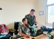 Babinsa Koramil 2303/Pulomerak, Puan Ter Kegiatan Pendataan Penduduk